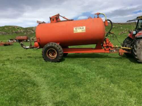 Slurry Tanker  Star,Malgar,Marshall,Abbey.1500