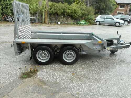 IFOR WILLIAMS GX84 WITH DROP DOWN RAMP PLANT TRAILER C2658