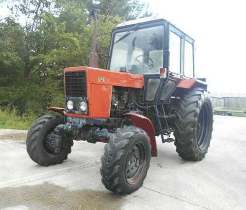 4 WD Belarus 82.1 Tractor. Road Reg'd and V5 2001. 1 Owner, Low Hours, Good Runner