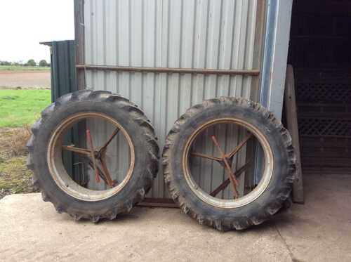 Twin Tractor Wheels