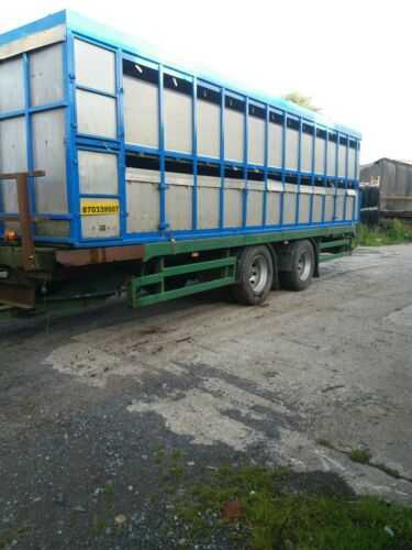 livestock trailer, houghtons parkhouse