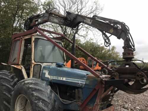 FMV 350 Hiab Forrestry Crane Timber Rotating Grab County Trailer