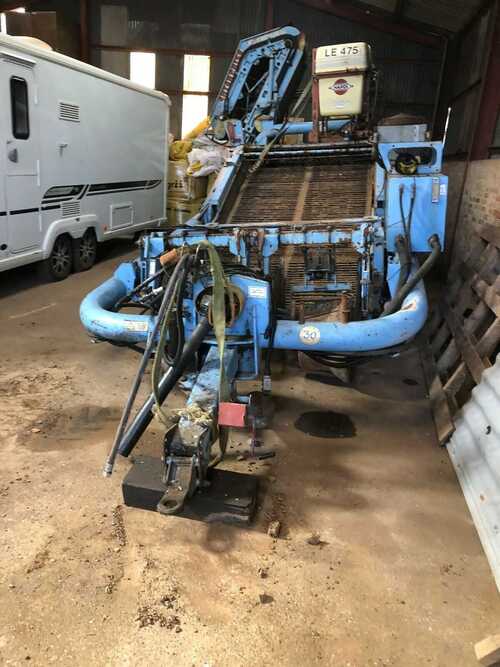 Pearson Enterprise Potato Harvester. With two-man picking off table