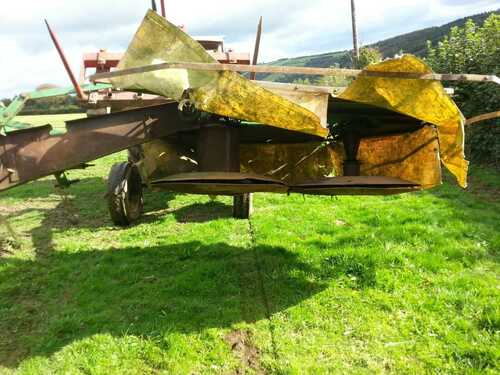 twin drum mower spares or repairs(with pto shaft)