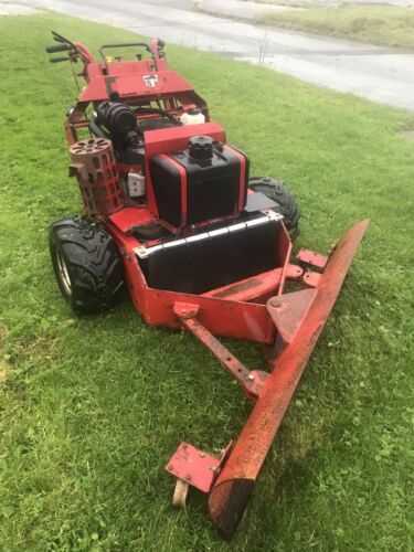 Ferris pedestrian snow plough 19hp Kawasaki electric start convert ex 48 