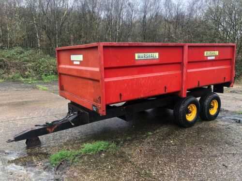 Marshall 8 Tonne  Tipping Trailer