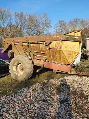 Dump, Stone, Muck Farm Trailer