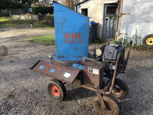 Ghl Straw Chopper. Tractor Trailer Spreader Loader