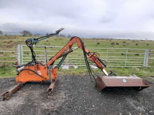 Twose 276 tractor mounted hedge cutter trimmer classic tractor