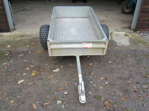 Galvanized steel general purpose trailer