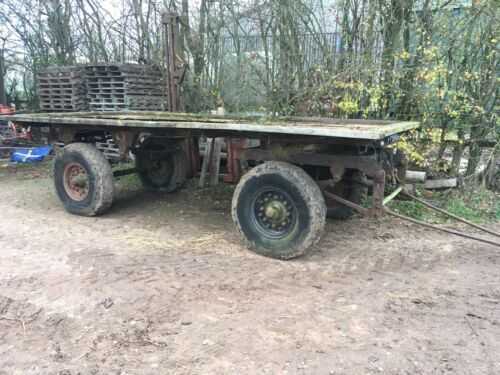 Ex Millitary Army Four Wheel Trailer Living Van Etc