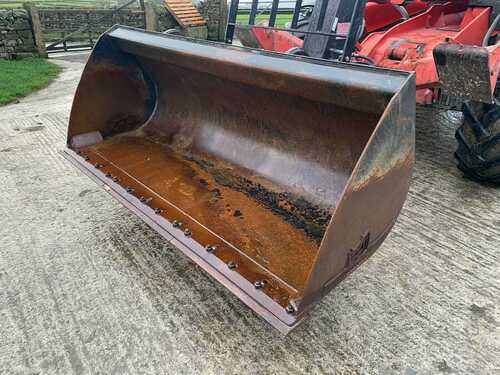 JCB Telehandler Bucket, 7 ft 6, Q Fit Bracket, Loadall, Loader, Rhinox, Choice