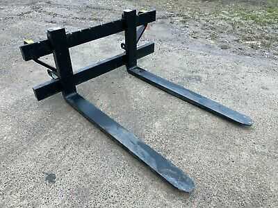 Euro 8 Pallet Forks 2500kg Heavy Duty New Shop Soiled Fits Your Loader Tractor