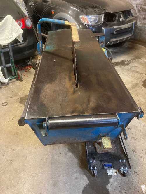 . KIDD TRACTOR MOUNTED SAW BENCH.