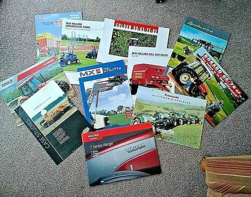 TRACTOR and IMPLEMENT Brochures x 11.