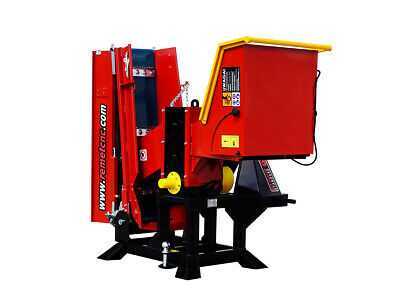 branch logger, wood chipper, wood processor, log splitter, REMET CNC - R100+conv