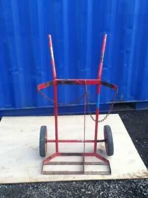 Second Hand Red Two Wheel Bottle Truck