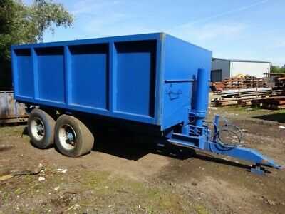 Farm Trailer - Tipping - Steel Body Tipping Trailer 10 Tonne Tipping Trailer