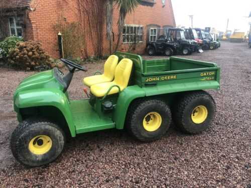 John Deere 6x4 Tipping Gator,  Kawasaki Petrol We Stock Polaris Jcb Mule Kioti