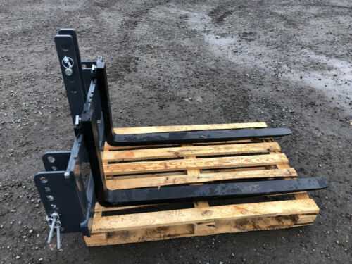 PALLET FORKS tractor mounted 2000kg CAPACITY - adjustable width