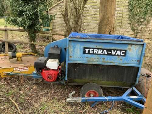 Terra-Vac horse poo picker, paddock hoover