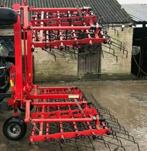 Einbock Grassmanager 600 Hydraulic Folding Grass Harrow