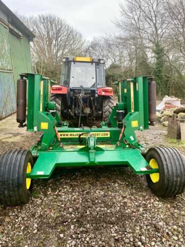 Major 12000 Rotary roller mower, year 2008, Working width 3.6m