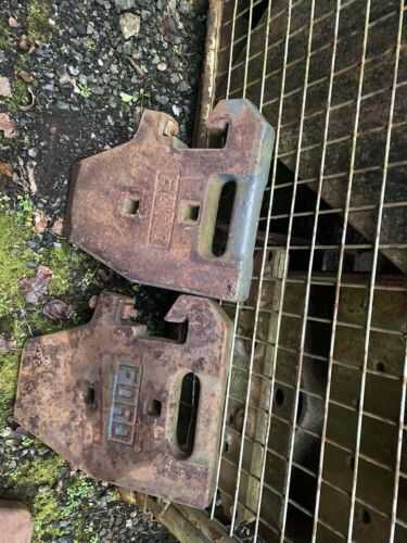 2x Original Ford Front Tractor Weights