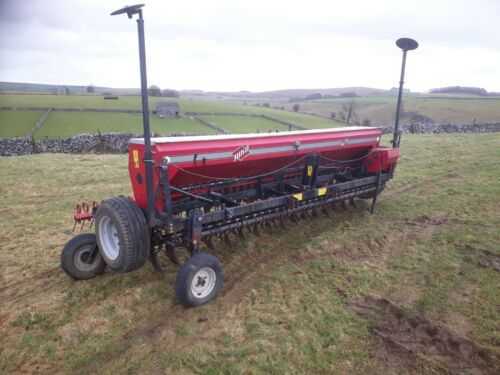 Juko 4OS 4m tined seed drill, claydon, weaving, mzuri, nordesten, fiona, amazone