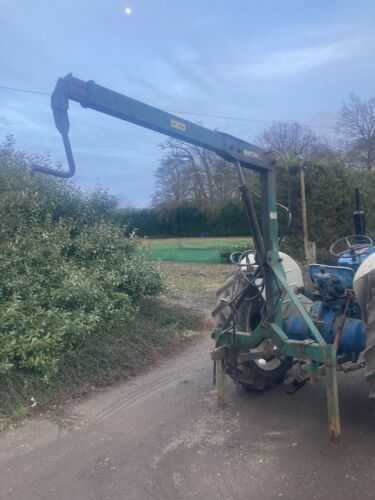 telescopic 1 tonne Bag Lifter / Crane fertiliser