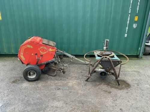 Rekord Caeb Mountain Press Mini Hay Baler And Wrapper Compact Tractor