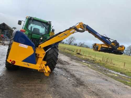 bomford hedge cutter flail Teledcopic Electric Controls