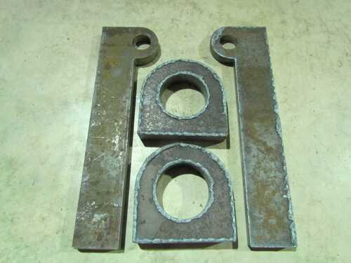 MATBRO WELD ON TELEHANDLER BRACKETS HEAVY DUTY STEEL CONE AND PIN