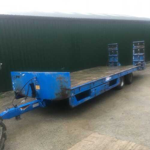 2010 JPM 27ft PLANT TRAILER - 19T - NEW FLOOR LAST YEAR - VERY GOOD CONDITION