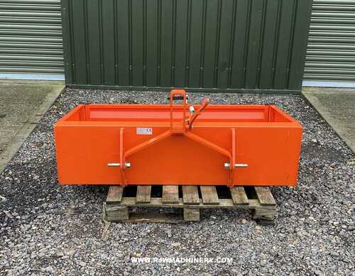 Kubota TB214 transport box, manual tipping,