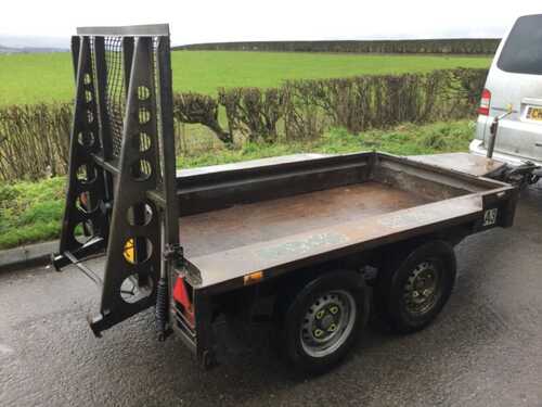 Ifor Williams gx84 mini digger trailer 2700kg