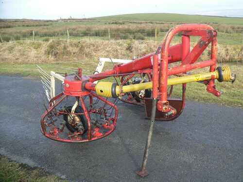 PZ Hay bob Haybob Rowing Up Machine Tedder Tractor 3 Point Linkage