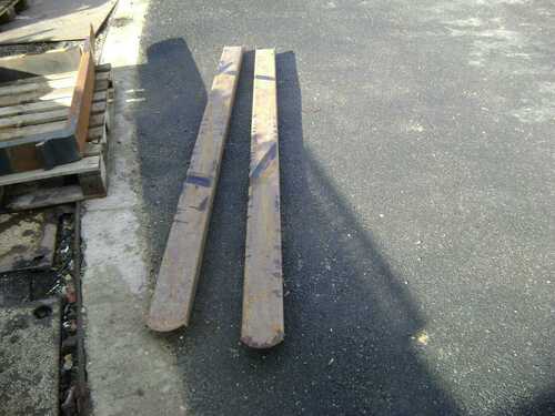 FORKLIFT EXTENSIONS  125mm W X 2500mm LONG  GAP 115mm  OVER ALL SIZE