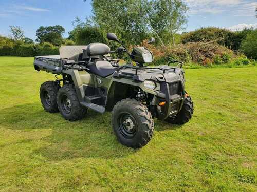 POLARIS SPORTSMAN 570 EFI 6X6 BIG BOSS 6 WHEELER PETROL QUAD BIKE UTILITY ATV