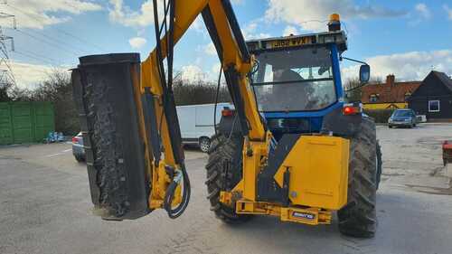 Bomford Turner B54XM hedge trimmer/cutter. 3 point linkage.