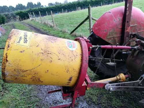 PTO tractor cement mixer