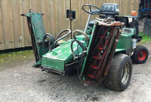 Ransomes 213 diesel triple cylinder mower c/w Kubota engine