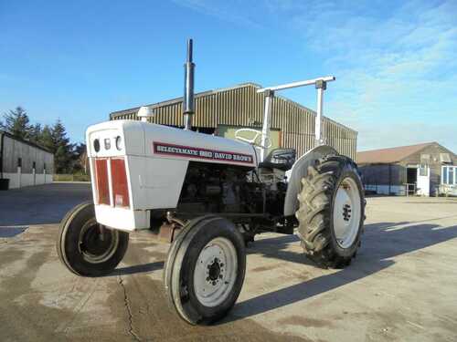 David Brown Selectamatic 880 Classic Tractor. Good Runner Vintage DB 880 Tractor