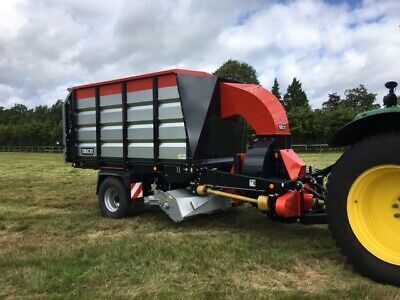 2017 Trilo S10 Vacuum Collector PTO Driven 100HP+ 2.1 Meter Flail Mower Tractor