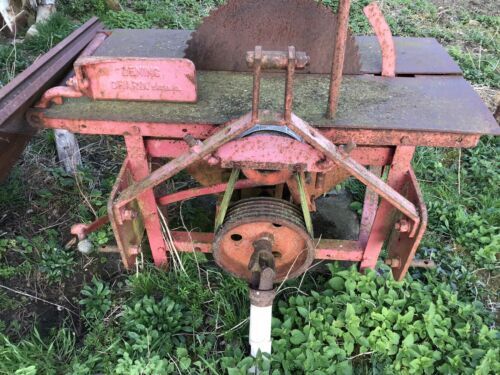 Tractor Mounted Saw Bench Log Saw Pto Driven