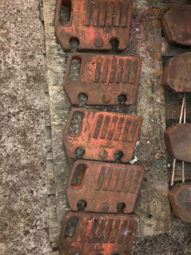 5x Tractor Weights (possibly Nuffield)