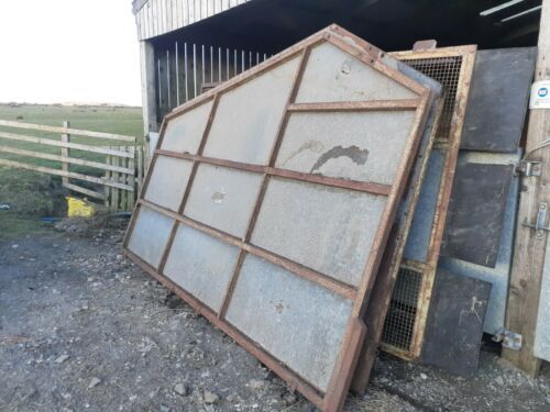 12ft tipping trailer sides front and rear silo horse manure sawdust tractor