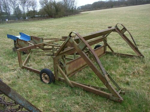 Flat 8 bale sled by William Cook