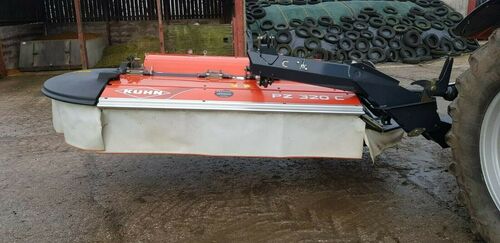 KUHN/PZ 320c 4 Drum Mower with Conditioner in Excellent Condition