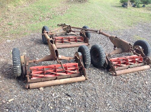 Ransome, Mark 10, 3-Gang Trailed Mower. No VAT